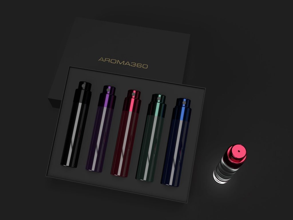 3D Vial Bottles Mockup