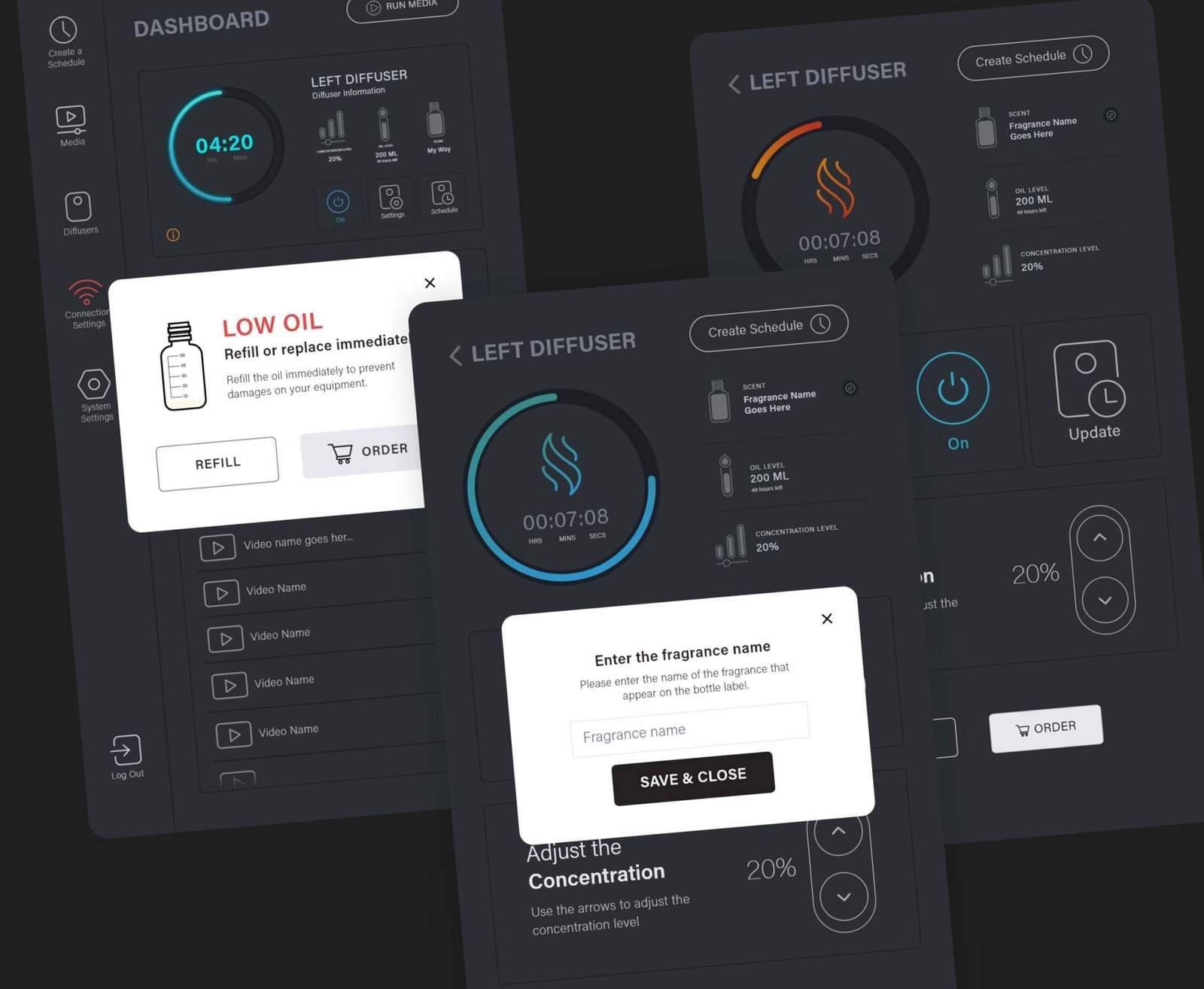 Digital Display App Design